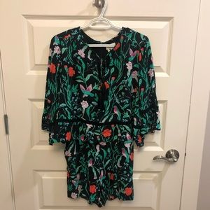 Kate Spade Hummingbird Romper Size 10